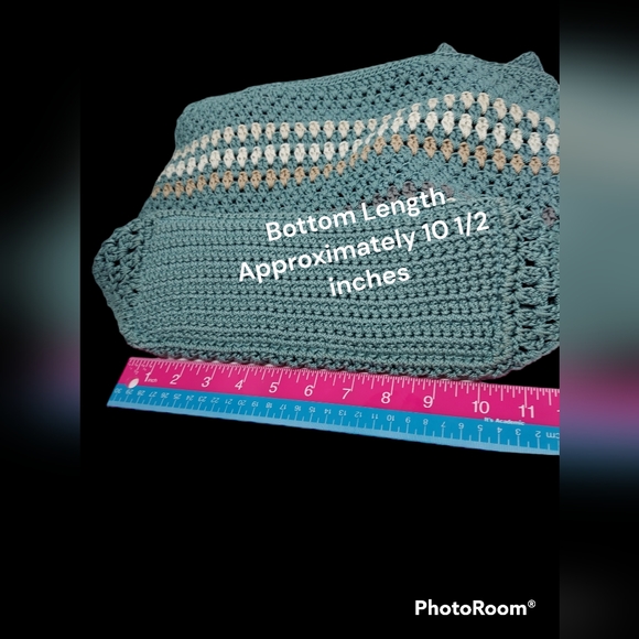 Croft & Barrow Crochet Shoulder Purse/Bag - Picture 6 of 8